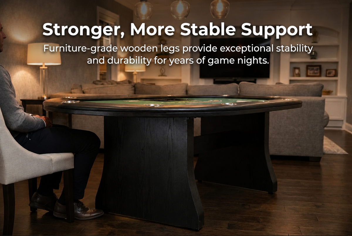 84" Blackjack Table for Home Game Nights