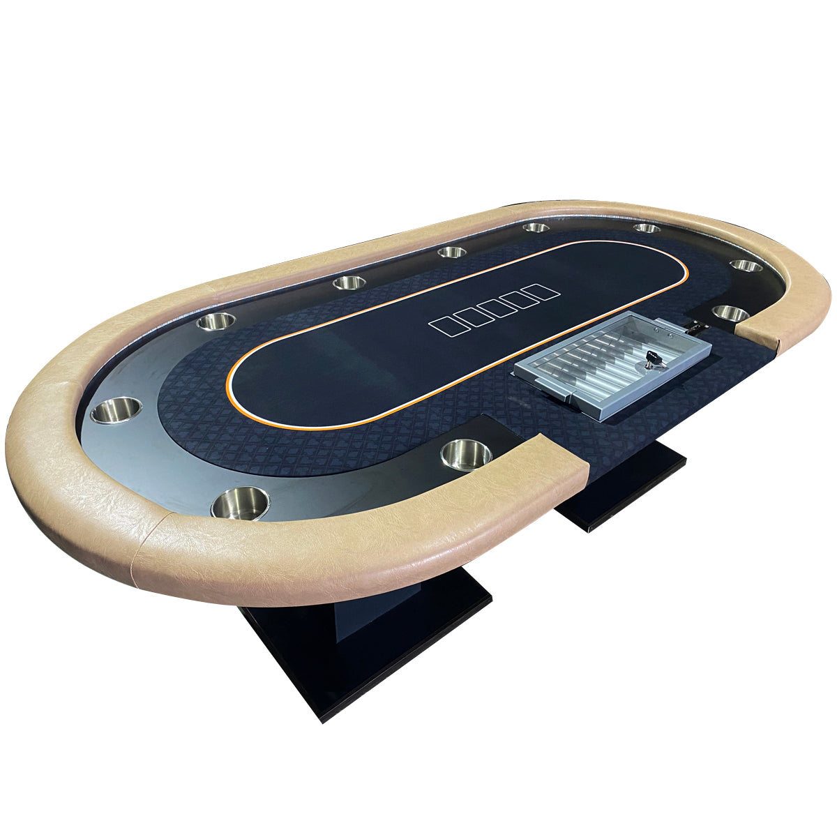 IDS CWS 96" Poker Table 2201BK