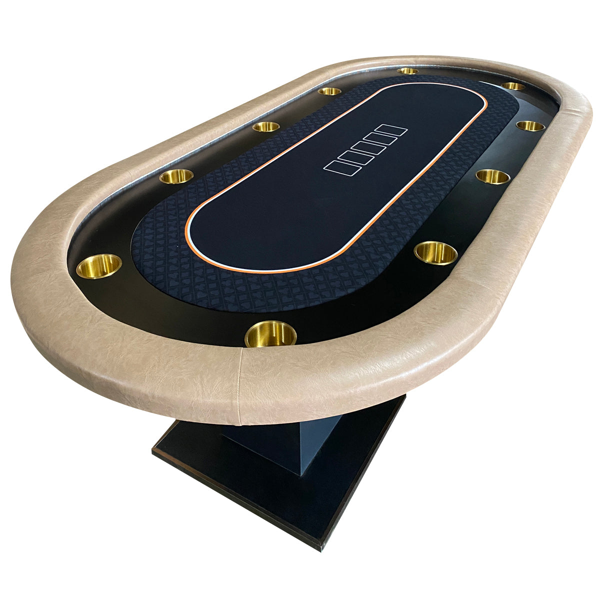 IDS CWS 96" Poker Table 2201BK